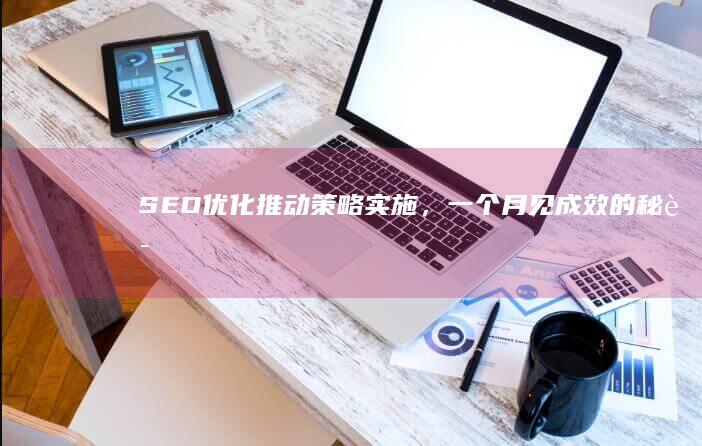 SEO优化：推动策略实施，一个月见成效的秘诀